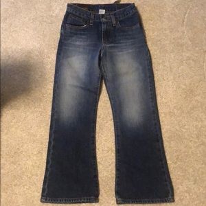 Abercrombie and Fitch Low Rose Boot Blast Jeans